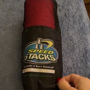 Speed Stacks Sport Stacking Set red and black game
